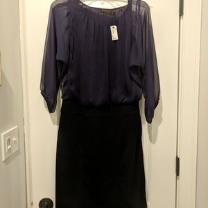 Limited purple and black dress